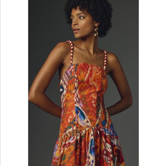 Farm Rio x Anthropologie Spliced Bare Midi Dress - Picture 3 of 8